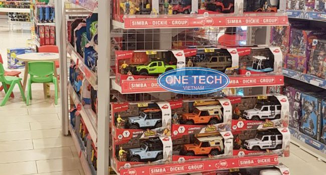 Kệ trưng bày đồ chơi trẻ em đẹp, giá rẻ tại Onetech