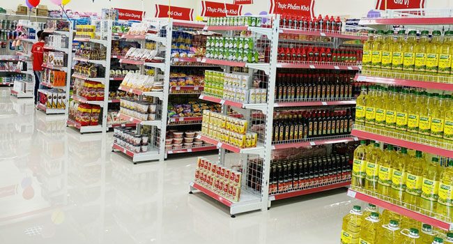 Dự án lắp đặt giá kệ siêu thị cho Tuyên Tuyết Mart