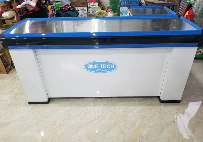Mẫu quầy bàn thu ngân do Onetech SX và lắp đặt