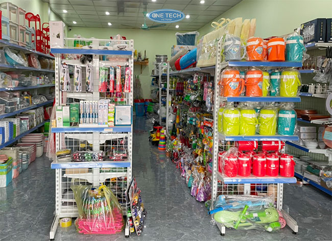 Kệ bán hàng tạp hóa ở Phú Yên