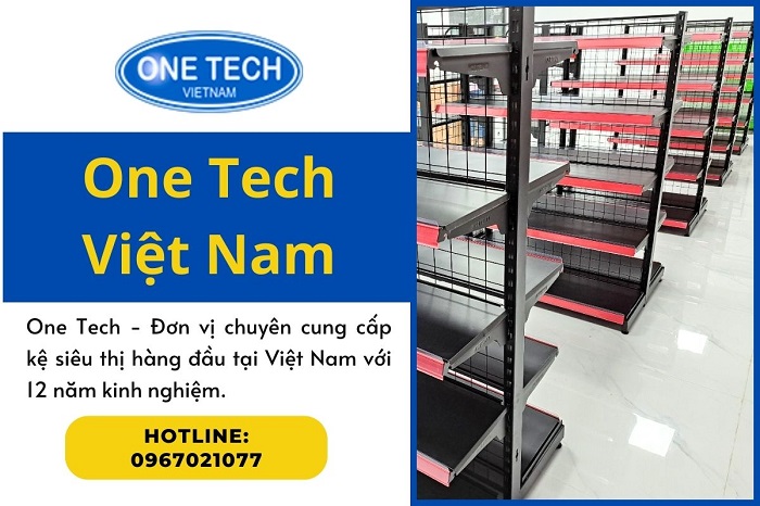 One Tech chuyên cung cấp giá kệ siêu thị Tây Ninh