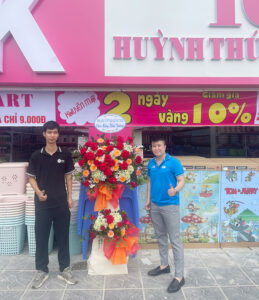 Dự án lắp đặt giá kệ Miniti Mart - Số 10 Huỳnh Thúc Kháng