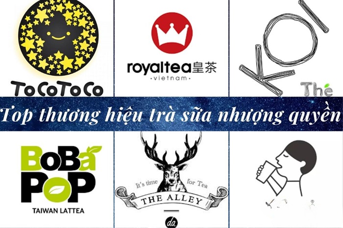 Mô hình nhượng quyền thương hiệu trà sữa