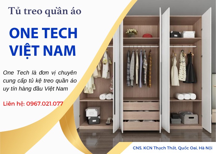 One Tech là đơn vị cung cấp kệ tủ treo quần áo cao cấp