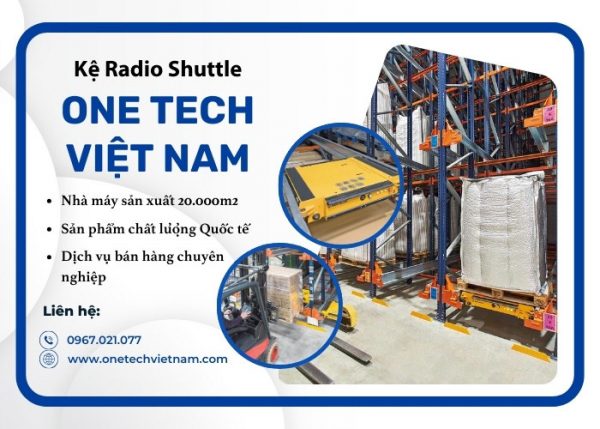 Kệ kho tự động Radio Shuttle