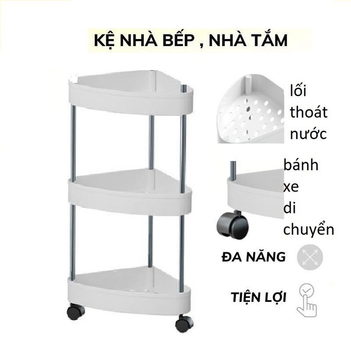 Kệ góc tường nhà tắm