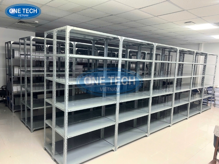 Kệ sắt v lỗ chịu lực