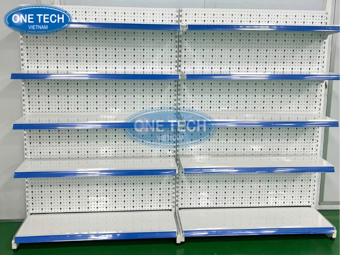 Kệ siêu thị hiện đại bày bánh trung thu đơn giản phù hợp mọi cửa hàng