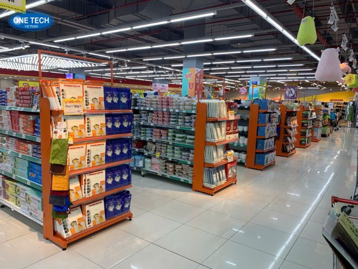 Kệ siêu thị mini bền đẹp, giá rẻ từ One Tech Việt Nam