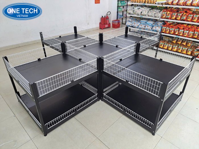 Ụ vuông dùng trong siêu thị cửa hàng kinh doanh gạo