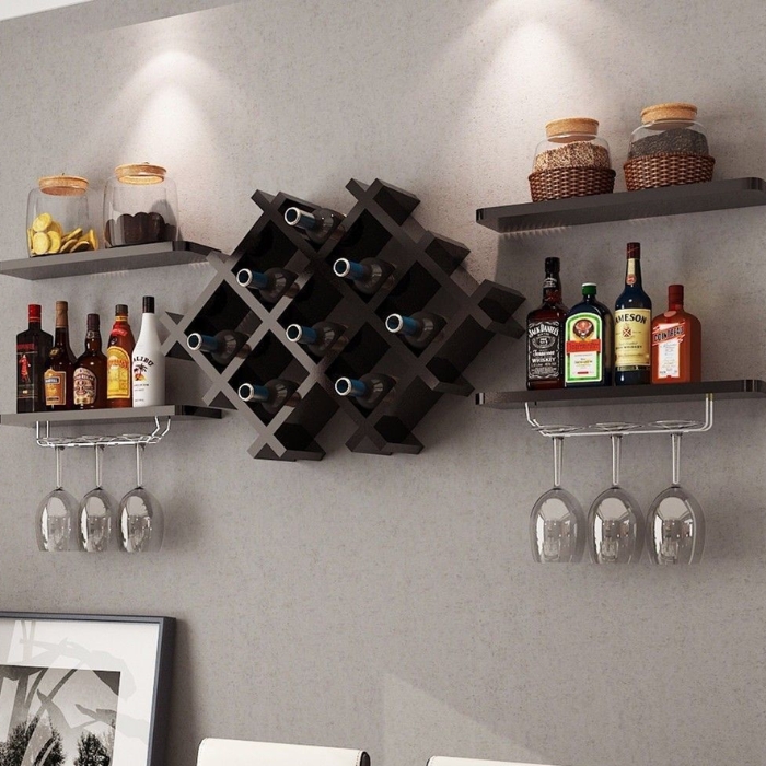 Kệ quầy bar thiết kế độc đáo