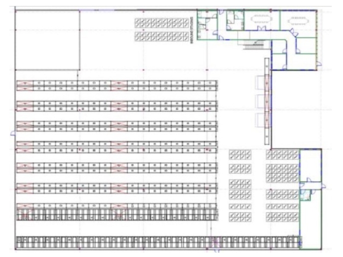 Mẫu sơ đồ kho tối ưu diện tích