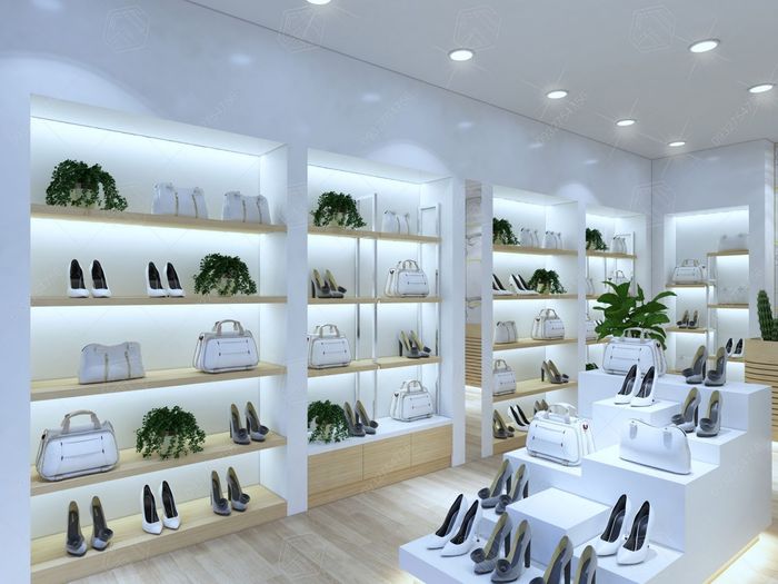 Lợi ích khi chọn mẫu thiết kế cửa hàng, shop giày dép