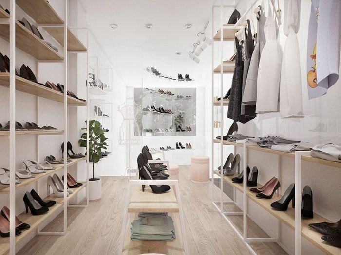 Shop thời trang, giày dép tinh tế
