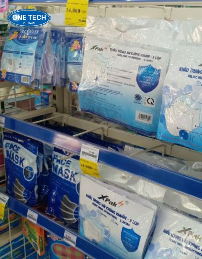 Nẹp giá kệ siêu thị giúp giữ cố định sản phẩm trên kệ