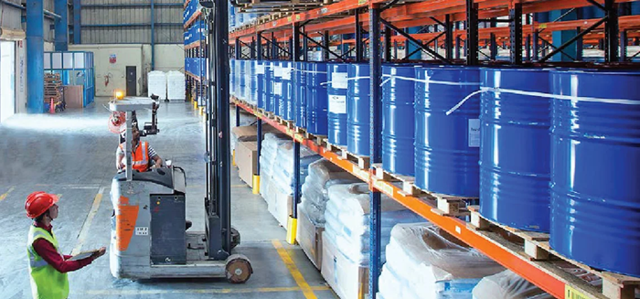 One Tech ứng dụng tiêu chuẩn thiết kế kho chứa hóa chất trong cung cấp giải pháp lưu trữ