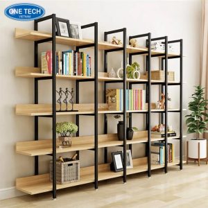 Xu hướng sửu dụng kệ gỗ khung sắt