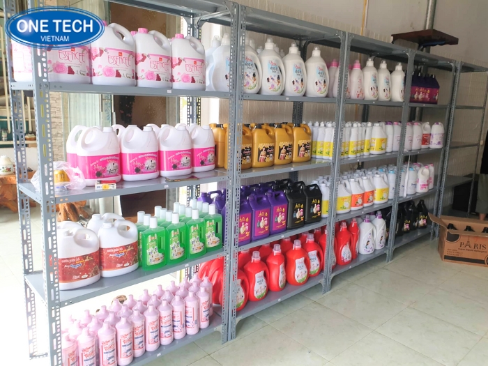 Kệ V lỗ đa năng giá rẻ bày nước giặt