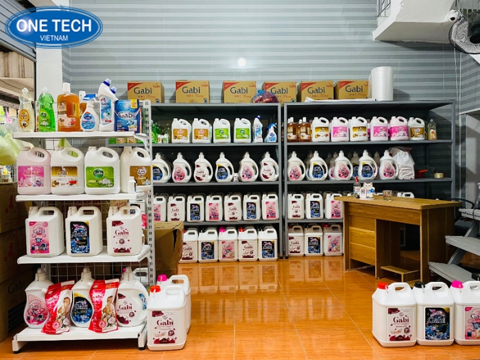 Kinh nghiệm chọn kệ trưng bày nước giặt