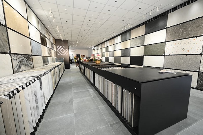 Mẫu thiết kế showroom gạch ốp lát hiện đại
