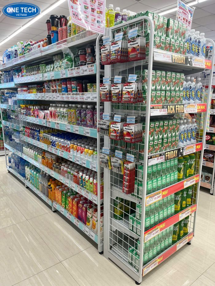 Kệ bày hàng 6 tầng đa năng