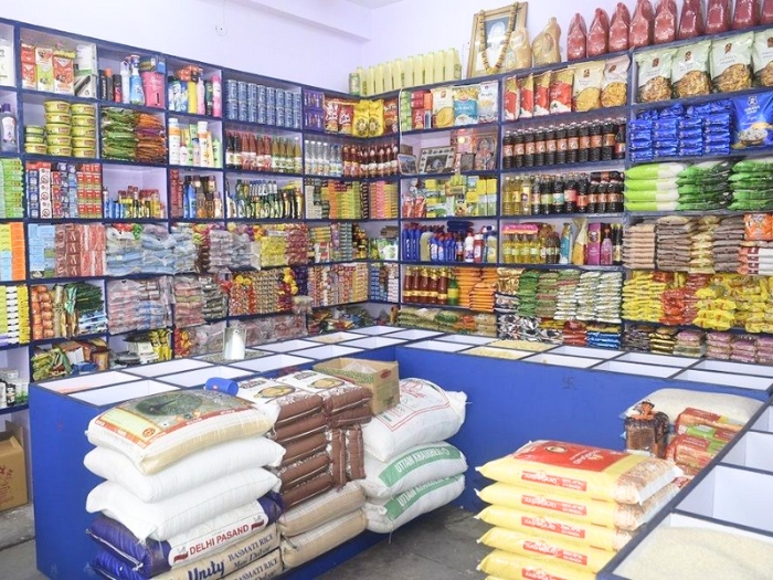 Mẫu thiết kế cửa hàng kinh doanh gạo 10