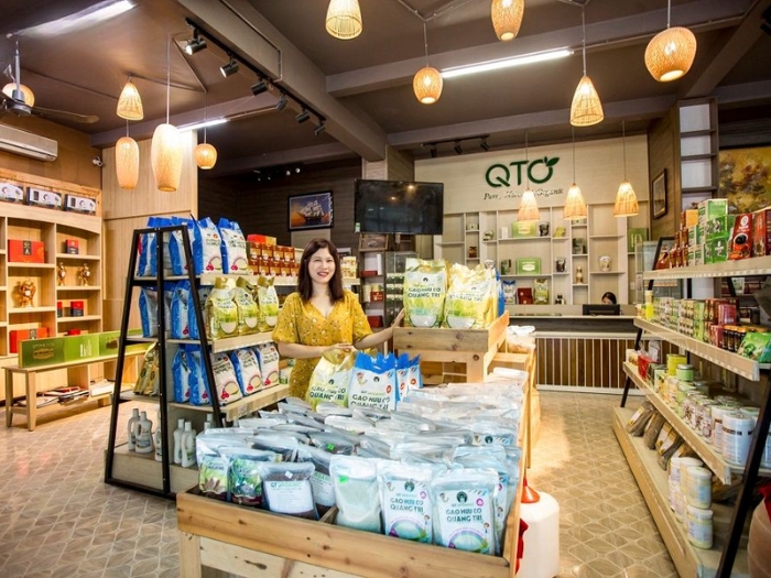 Mẫu thiết kế cửa hàng kinh doanh gạo 12