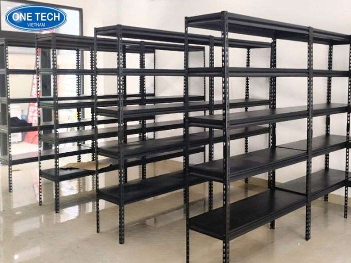 Kệ sắt lắp ráp V cài thông minh, ít chi tiết