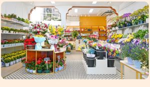 Yêu cầu khi thiết kế shop hoa