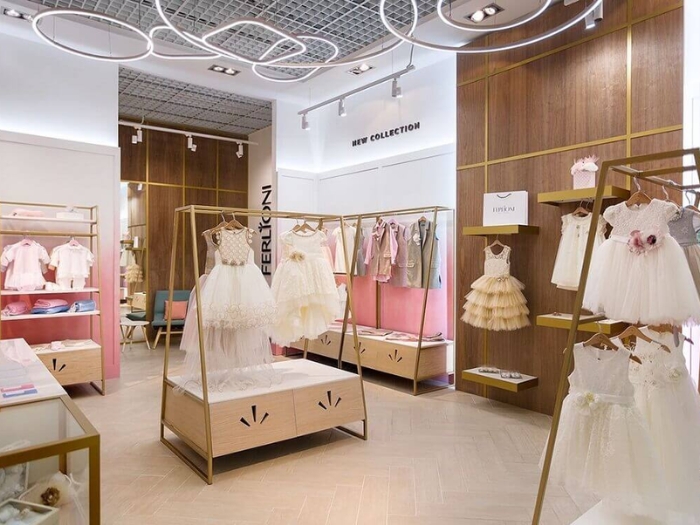 Mẫu thiết kế shop quần áo trẻ em 2