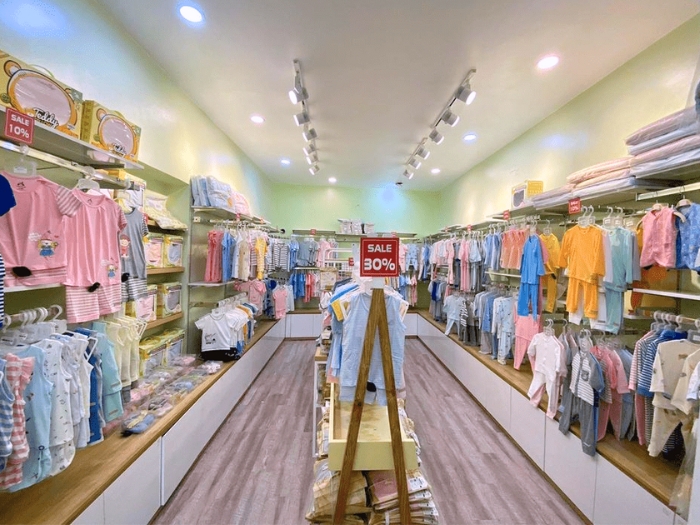 Mẫu thiết kế shop quần áo trẻ em 21