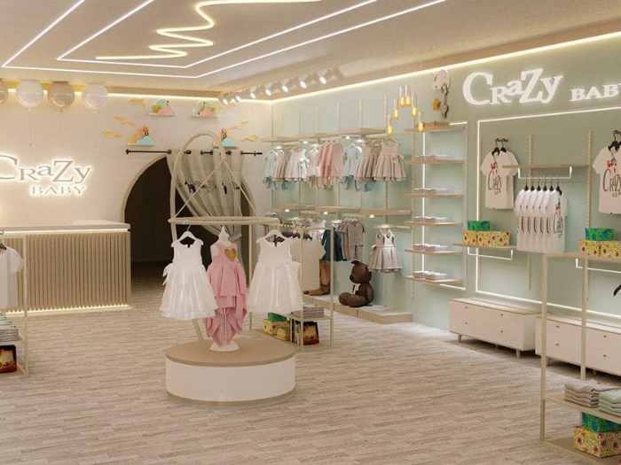 Mẫu thiết kế shop quần áo trẻ em 7