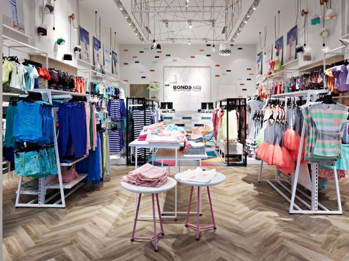 Nguyên tắc thiết kế shop quần áo trẻ em