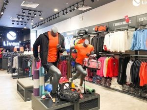 Mẫu thiết kế shop thể thao