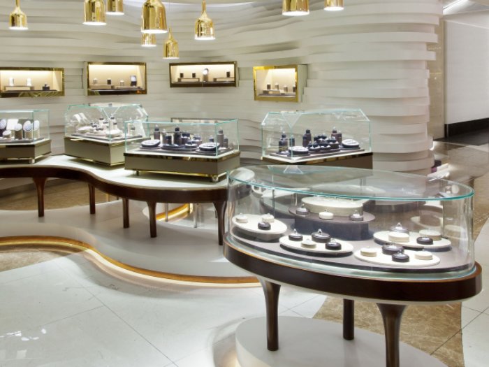 Kệ để trang sức nhiều hình dáng phối kính