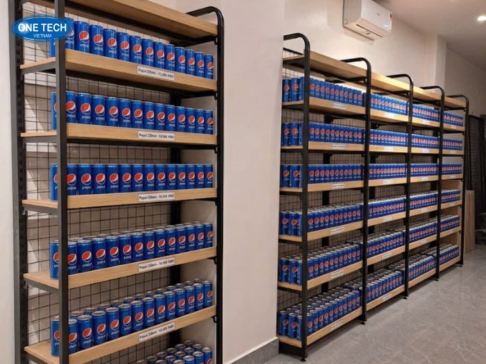 Khung sắt sơn tĩnh điện kết hợp với mâm gỗ