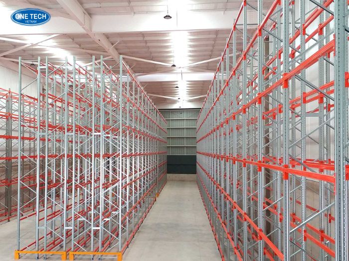 Kệ Double Deep sử dụng trong kho lạnh
