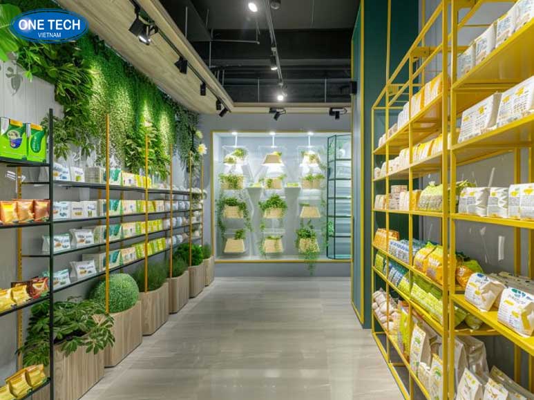 Một số nguyên tắc nên lưu ý trong cách trưng bày cửa hàng gạo