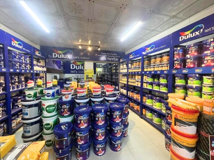 Phân bổ nguồn bốn hợp lý khi mở cửa hàng sơn