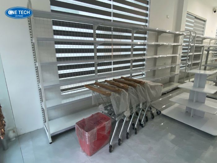 dự án lắp đặt kệ siêu thị tại Mai Châu, Hòa Bình