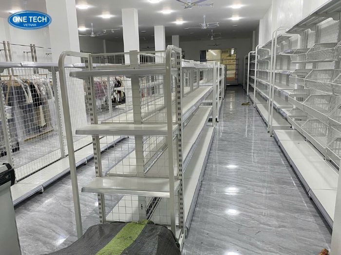Những hình ảnh thực tế sau khi lắp đặt siêu thị 800m2 tại Mai Châu, Hòa Bình