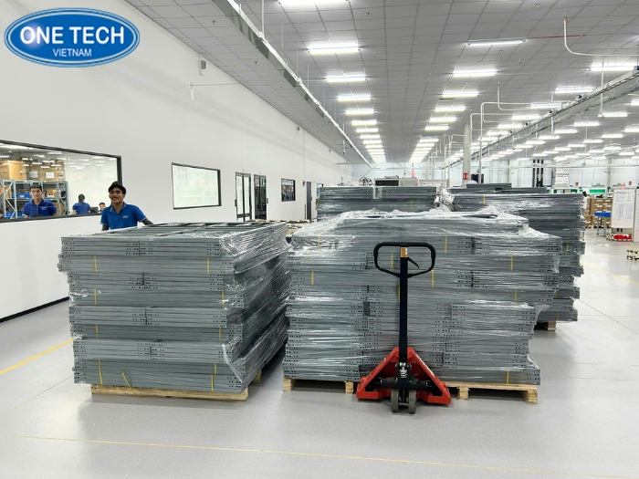 Dự án 130 kệ trung tải tại Bắc Ninh cho công ty KTG Industrial 1
