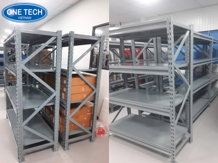 Dự án 130 kệ trung tải tại Bắc Ninh cho công ty KTG Industrial 12