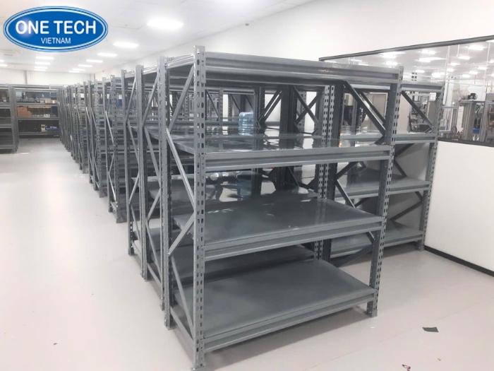 Dự án 130 kệ trung tải tại Bắc Ninh cho công ty KTG Industrial 3