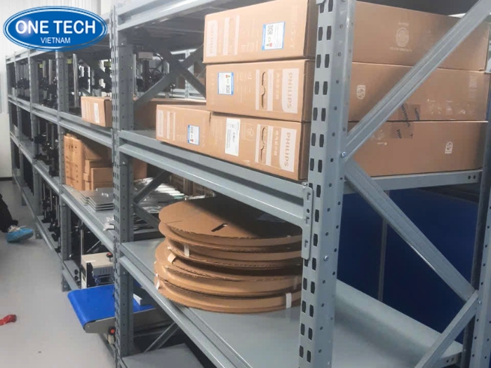 Dự án 130 kệ trung tải tại Bắc Ninh cho công ty KTG Industrial 5