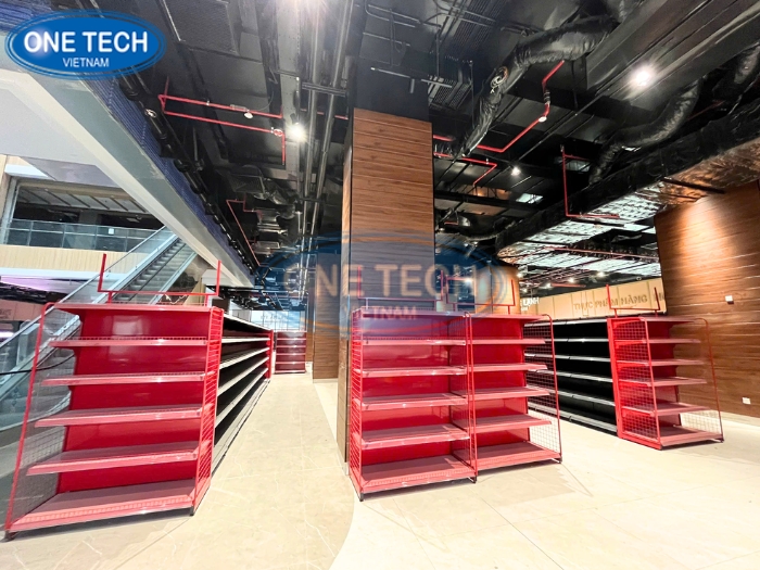 Dự án kệ siêu thị cao cấp tại HINODE MALL Hòai Đức 1