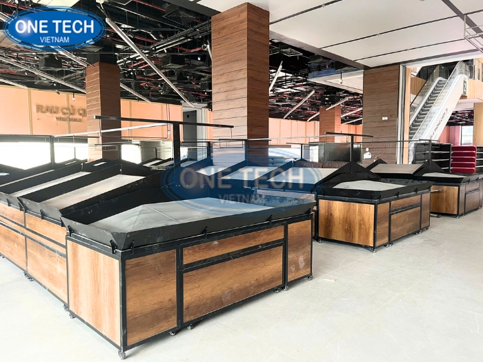 Dự án kệ siêu thị cao cấp tại HINODE MALL Hòai Đức 11