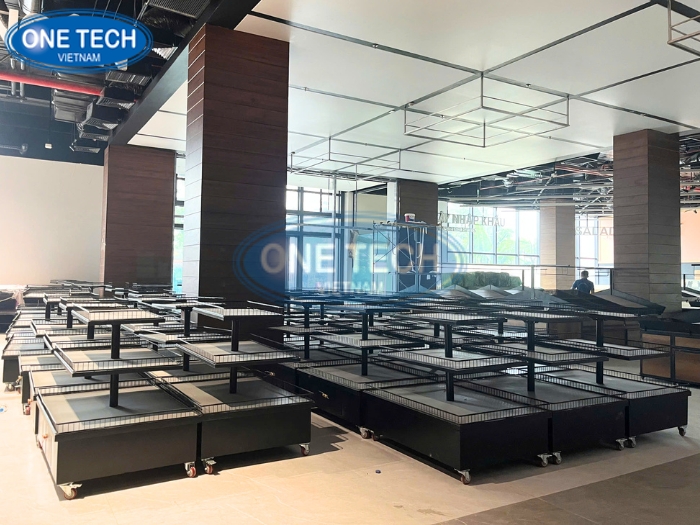 Dự án kệ siêu thị cao cấp tại HINODE MALL Hòai Đức 12