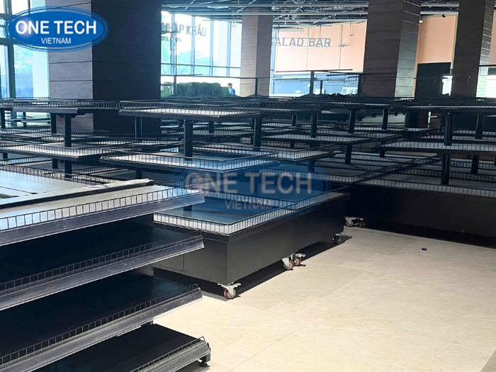 Dự án kệ siêu thị cao cấp tại HINODE MALL Hòai Đức 13