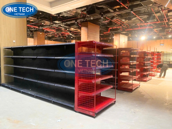 Dự án kệ siêu thị cao cấp tại HINODE MALL Hòai Đức
